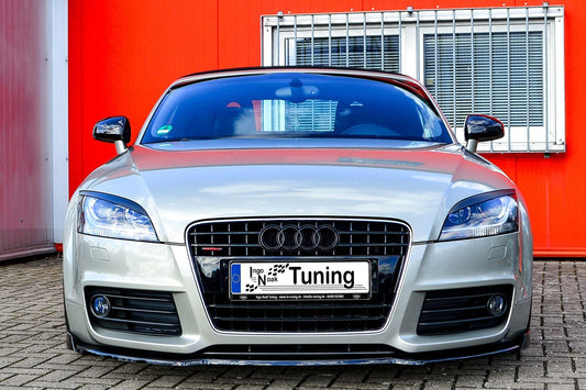 CUP Frontspoilerlippe ABS mit Seitenwing Audi TT 8J S-Line Carbon