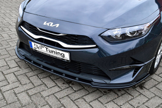 CUP Frontspoilerlippe ABS Kia Ceed CD Bj.:2021- Schwarz Glanz