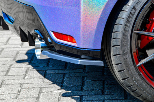 Heckansatz L/R Toyota Yaris GR XP21 ab Bj.: 2020- Schwarz Glanz