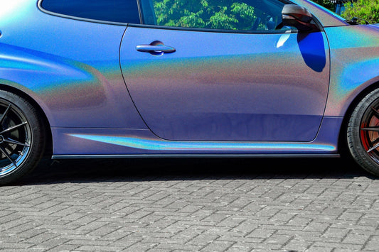 Seitenschwellersatz ABS Toyota Yaris GR XP21 ab Bj.: 2020- Carbon