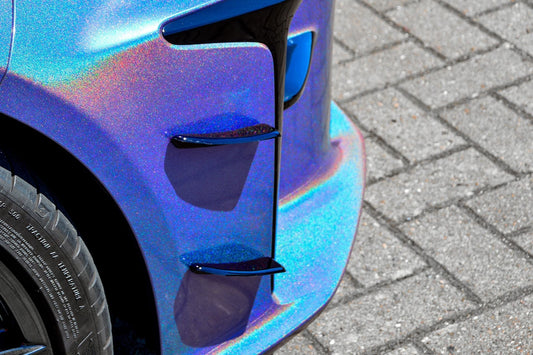 Seitenflaps Satz Toyota Yaris GR XP21 ab Bj.: 2020- Schwarz Matt