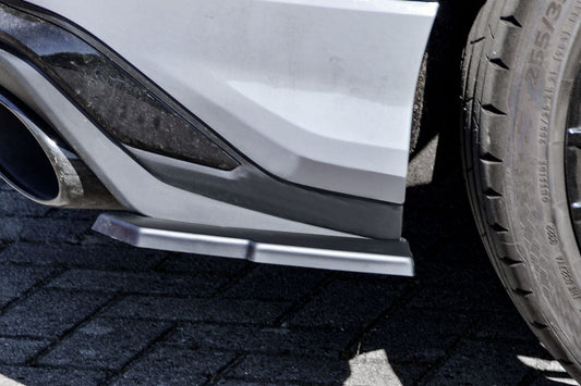 Heckansatz Seitenteile ABS Audi RS Q3 F3 ab Bj.: 2019- Carbon