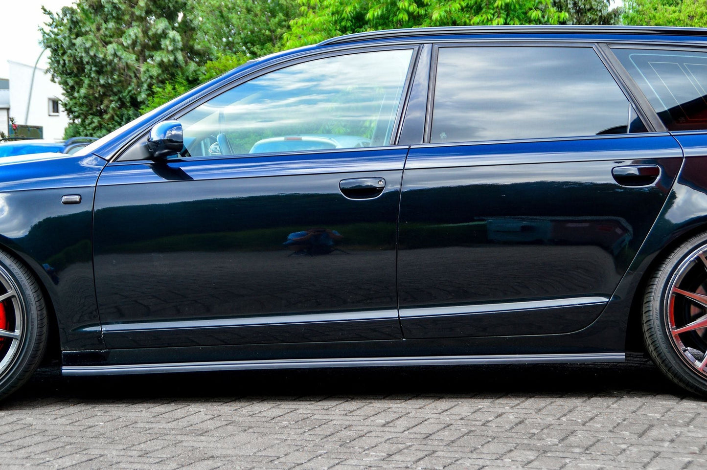 Seitenschwellersatz ABS Audi A6 4F Bj.: 2004-2008 Carbon