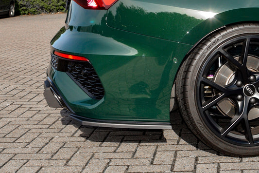 Heckansatz Seitenteile ABS Audi RS3, 8Y, Limousine Ab Bj.: 2020 - Carbon