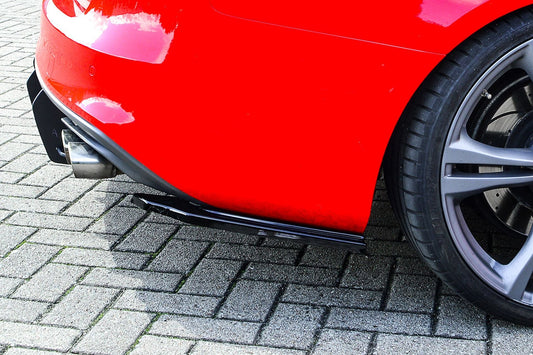 Heckansatz Seitenteile ABS Audi S4, B8 Bj.:2011-2015 Carbon