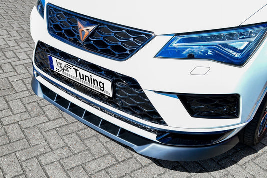 CUP Frontspoilerlippe ABS Cupra Ateca 5FP Bj.: 2018-2020 Schwarz Glanz