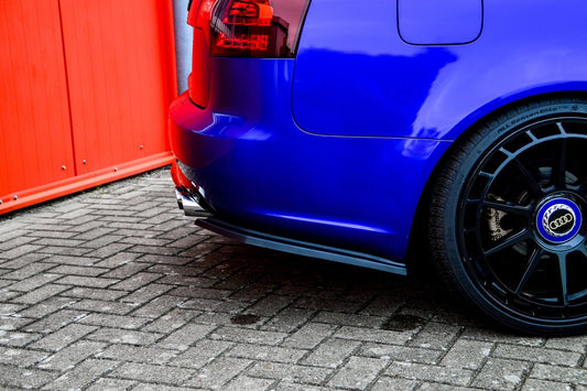 Heckansatz Seitenteile ABS Audi S4 / B7 Bj.:2004-2009 Schwarz Matt