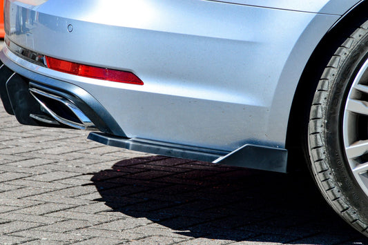 Heckansatz Seitenteile ABS Audi A4 B9 Bj.:06/2018-05/2019 Carbon