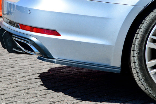 Heckansatz Seitenteile ABS Audi A4 B9 Bj.:06/2018-05/2019 Carbon