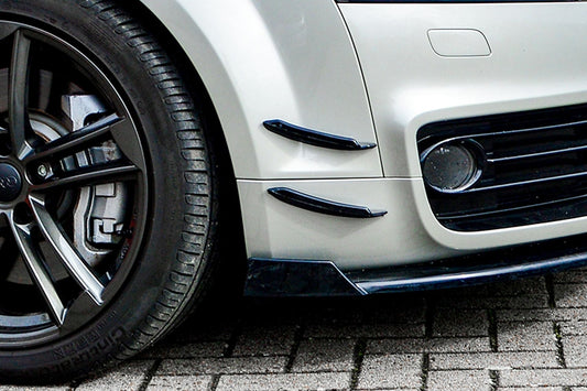 Seitenflaps Satz Audi TT 8J S-Line Ab Bj.: 2006-2014 Schwarz Matt