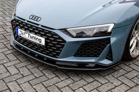 CUP Frontspoilerlippe ABS Audi R8, 4S Coupe + Roadster Schwarz Matt