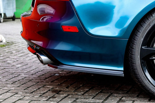 Heckansatz Seitenteile ABS Audi A7 S-Line + S7 C7 Bj.: 2010-2014 Carbon