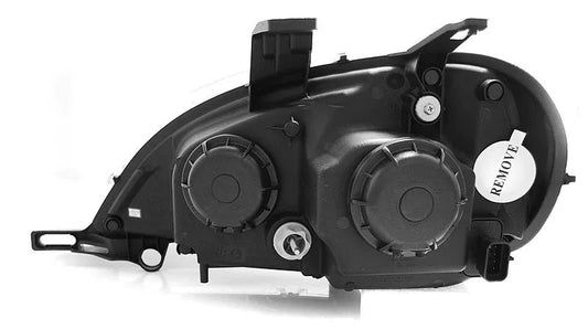 Tuning-Tec LED Tagfahrlicht Scheinwerfer für Mercedes Benz ML W163 98-01 Chrom