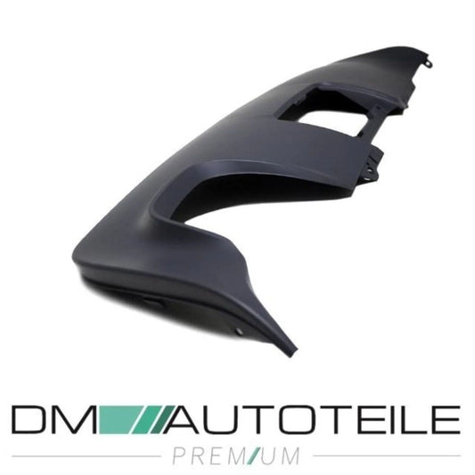 Heckdiffusor Schwarz BMW E60 E61 M Paket mit Anhängerkupplung