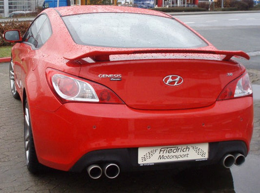 FMS 70mm Duplex Sportendschalldämpfer Hyundai Genesis Coupe