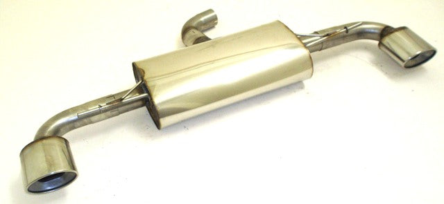 FMS 70mm Duplex Sportendschalldämpfer Audi TT 8J Quattro