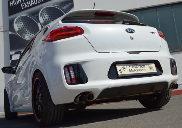 FMS 70mm Duplexanlage KIA Cee d und Pro Cee d GT (JD)