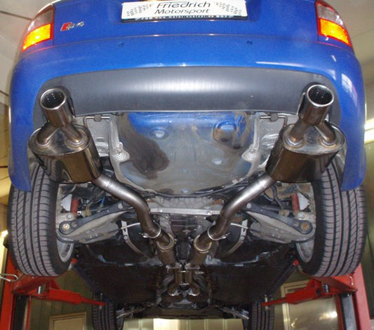 FMS 70mm Duplexanlage Audi A4 B6 (8E) Quattro S4