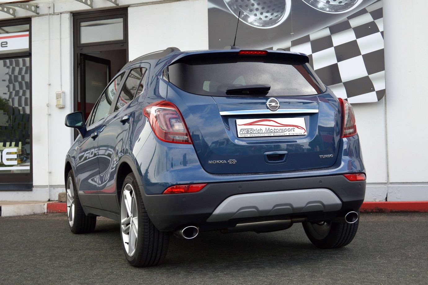 FMS 70mm Duplexanlage Opel Mokka / Mokka X
