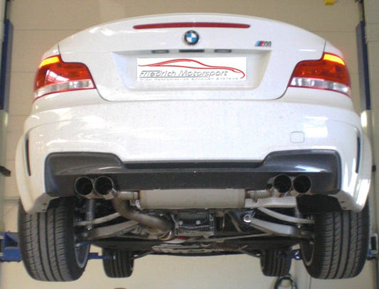 FMS 2x 63.5mm Duplex-Anlage mit 200 Zellen Sport-Kats. BMW 1er M-Coupe E82