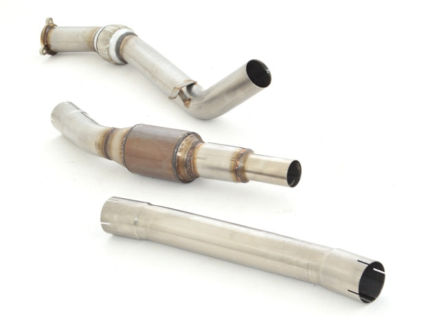 Friedrich Motorsport 70mm Downpipe mit 200 Zellen Sport-Kat. Edelstahl