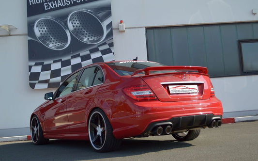 FMS 2x70mm Duplexanlage Mercedes W204 C63 AMG