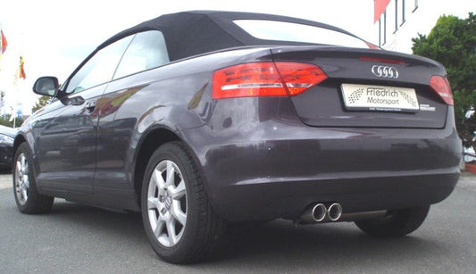 FMS Sportendschalldämpfer Audi A3 8P Cabrio Frontantrieb