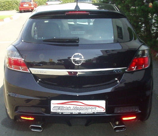 FMS Duplex Sportendschalldämpfer Opel Astra H GTC OPC