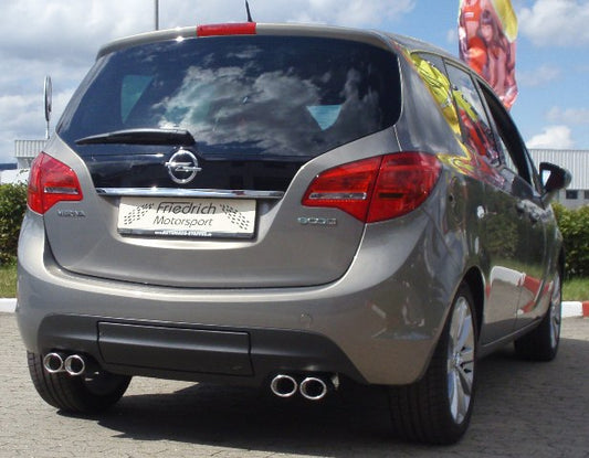 FMS Duplex Sportendschalldämpfer Opel Meriva B