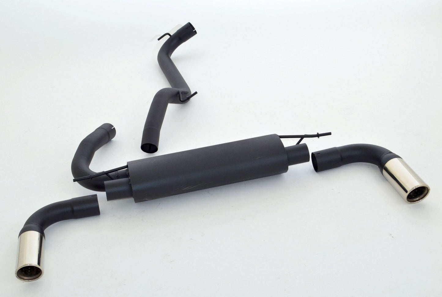 FMS Duplex Sportendschalldämpfer Ford Focus III Stufenheck