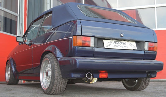 FMS Sportendschalldämpfer VW Golf I Cabrio
