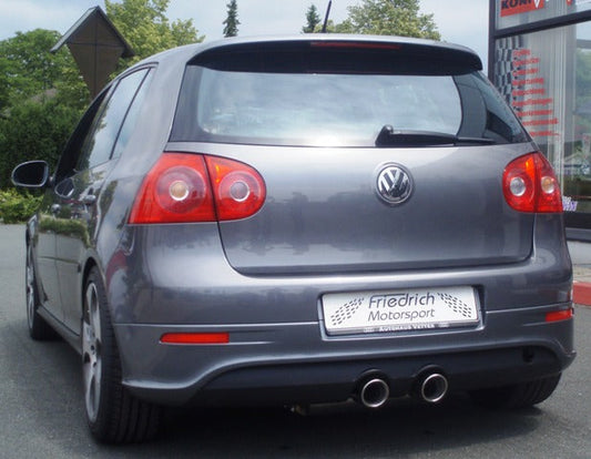 FMS Duplex Sportendschalldämpfer VW Golf V