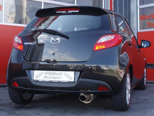 FMS Sportendschalldämpfer Mazda 2 DE/DE1