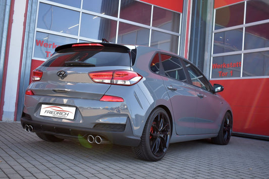 Friedrich Motorsport Duplex-Sportendschalldämpfer Hyundai i30 PDE 5-Türer