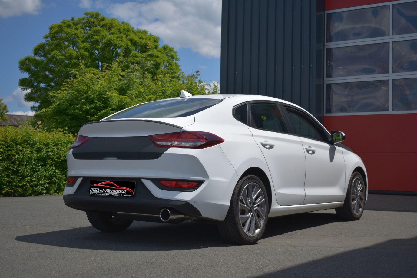 Friedrich Motorsport Sportendschalldämpfer Hyundai i30 PDE Fastback