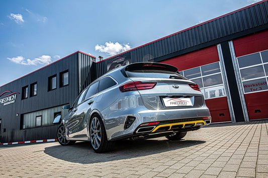 Friedrich Motorsport Duplex Sportendschalldämpfer Edelstahl