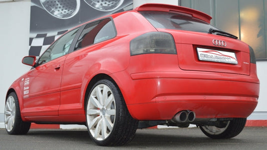 FMS 76mm Sportendschalldämpfer Audi A3 8P Quattro