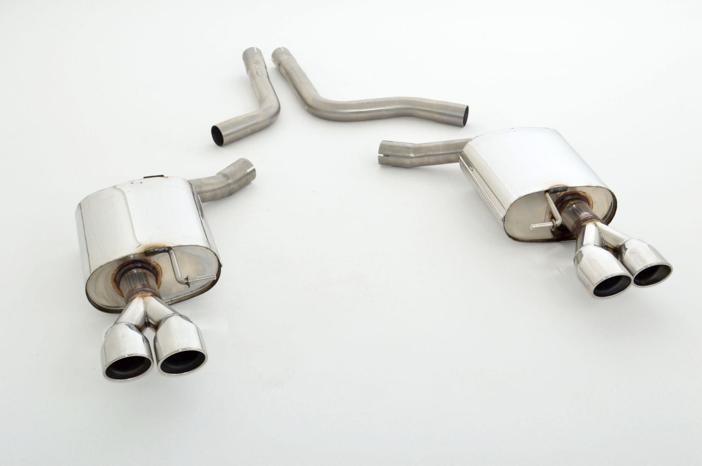FMS Duplex Sportendschalldämpfer Audi A5 B8 Sportback Frontantrieb und Quattro