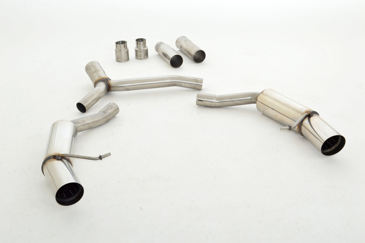 FMS 76mm Duplex-Sportendschalldämpfer Audi A5 B8 Sportback Frontantrieb und Quattro