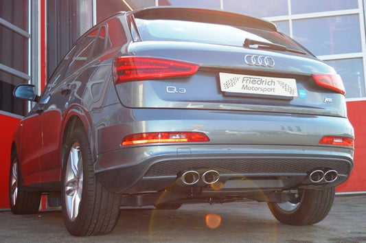 FMS Duplex Sportendschalldämpfer Audi Q3 8U Frontantrieb