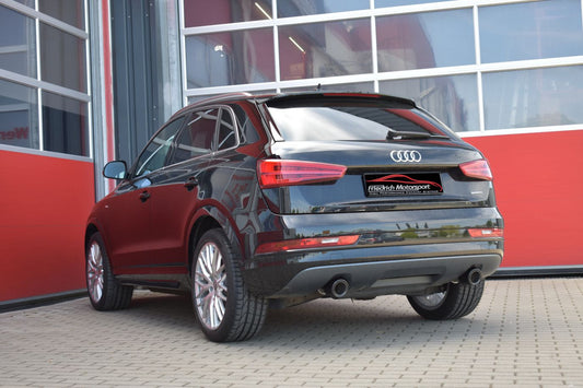 Friedrich Motorsport 76mm Duplex-Sportendschalldämpfer Audi Q3 8U Quattro