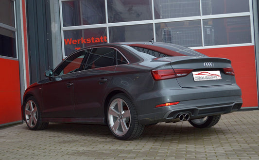FMS 76mm Sportendschalldämpfer Audi A3 8V Limousine Quattro