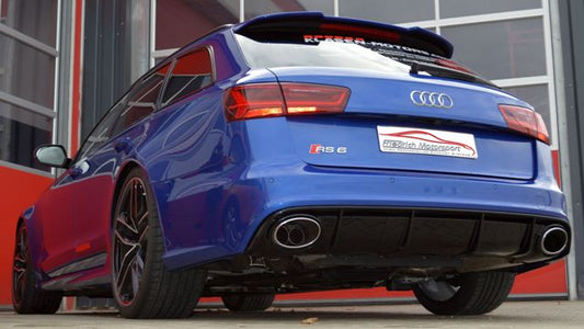 FMS 2x76mm Duplex-Sportendschalldämpfer Edelstahl