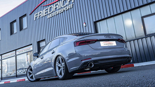 Friedrich Motorsport 76mm Duplex-Sportendschalldämpfer Audi A5 B9 (F5/B8) Sportback
