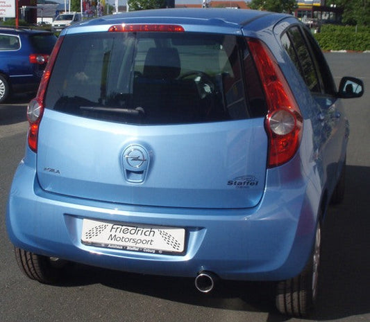 FMS Sportendschalldämpfer Opel Agila