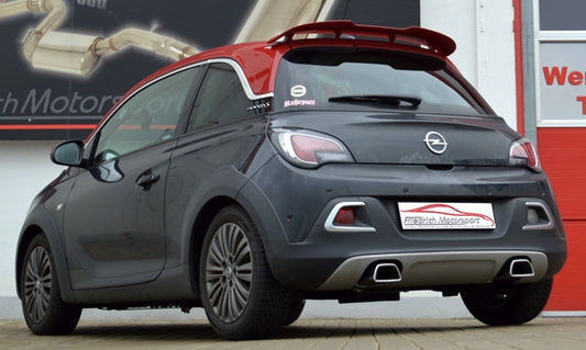 FMS Duplex Sportendschalldämpfer Opel ADAM S / ROCKS S