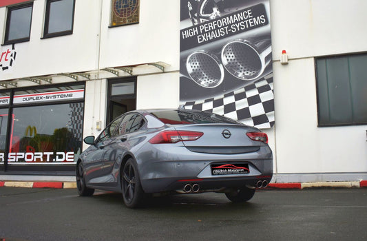 FMS 76mm Duplex-Endschalldämpfer Opel Insignia Grand Sport Frontantrieb