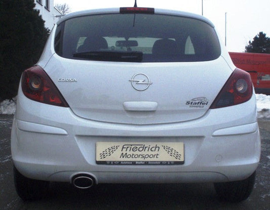 FMS Sportendschalldämpfer Opel Corsa D