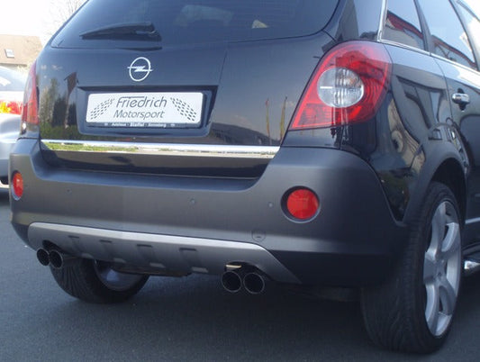 FMS Duplex Sportendschalldämpfer Opel Antara