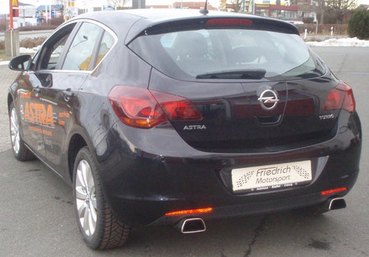 FMS Duplex Sportendschalldämpfer Opel Astra J